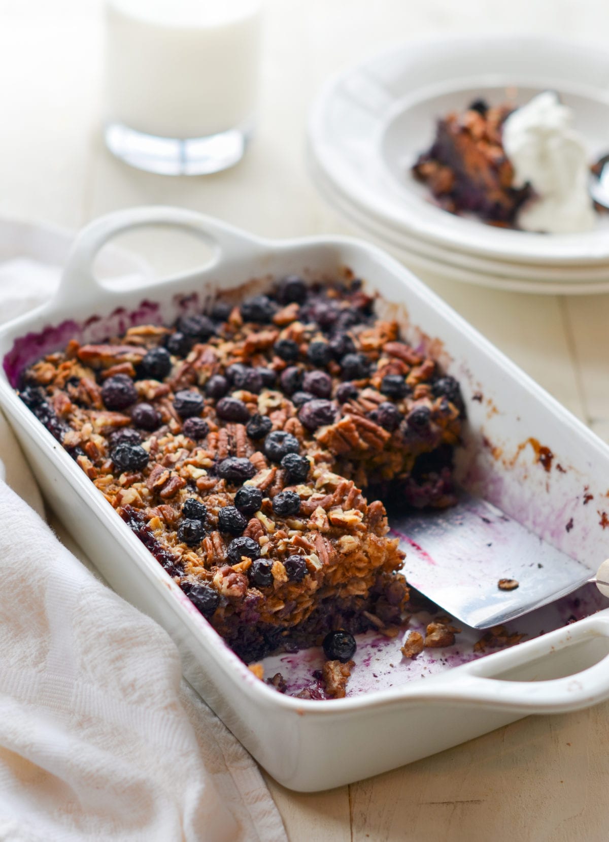 Easy Make-Ahead Blueberry Baked Oatmeal: Family Favorite